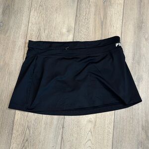 Fila Black Sports Skirt